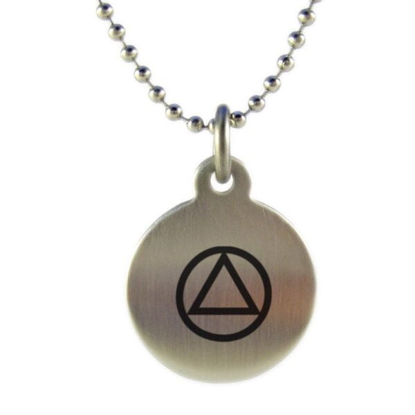 AA Unity Symbol Medallion Necklace
